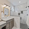Gulches Bathroom Faucet with Pull Out Sprayer, 2 Handle 4 Inch Faucet Utility Sink Faucet, Chrome - 4 of 4