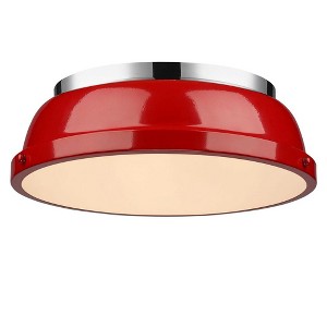 Golden Lighting Duncan Flush Mount - 14" - 1 of 2