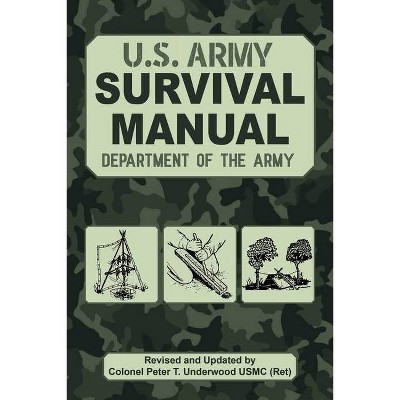 The Official U.S. Army Survival Manual Updated - (US Army Survival) by  Department of the Army & Peter T Underwood (Paperback)