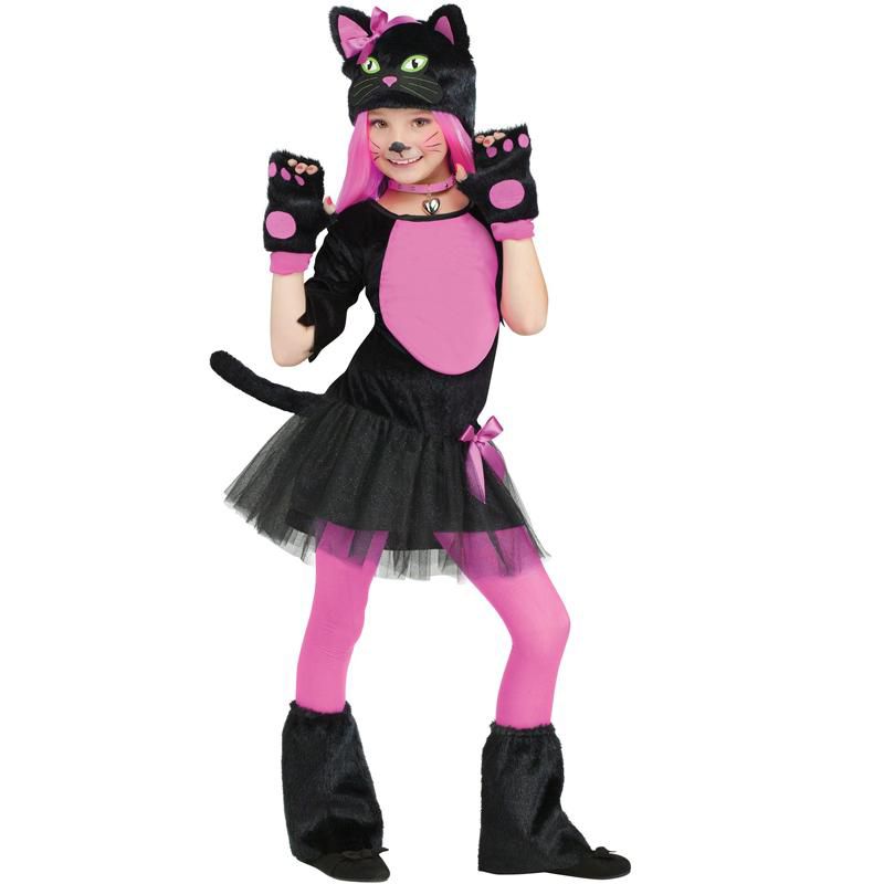 Fun World Miss Kitty Child Costume, Medium, 1 of 3