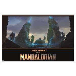 Trends International Star Wars: The Mandalorian Season 2 - Seeing Stone Framed Wall Poster Prints - 1 of 4