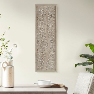 MAYEERTY Laser Cut Tree Framed Panel Wall Decor - 1 of 4