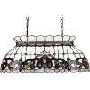 Chloe Lighting Serenity Victorian-Style 3-Light Dark Bronze Finish Island Pendant 28" Wide - 3 of 4