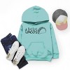 The Juniper Shop But First, Tacos Outline Youth Hoodie - 3 of 4
