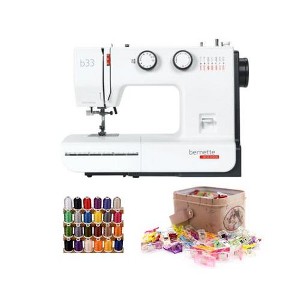 Bernette 33 Swiss Design Sewing Machine with Sewing Clips and Miniking - 1 of 4