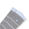 Anna-Kaci 3-Pack Women's Cotton Crew Socks with Embroidered Bows and Cute Style - 3 of 4