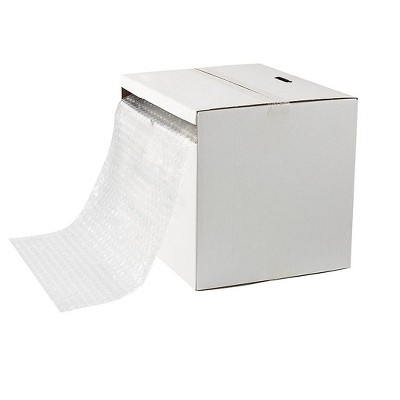 The Packaging Wholesalers 5/16" 24" x 100' Perforated 12" Medium Bubble Dispenser Pack CBD51624