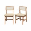 DHP Eleni Cane Dining Chairs - 4 of 4