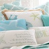Del Ray - Quilted Shells Fringe Decorative Pillow - Levtex Home - 2 of 3