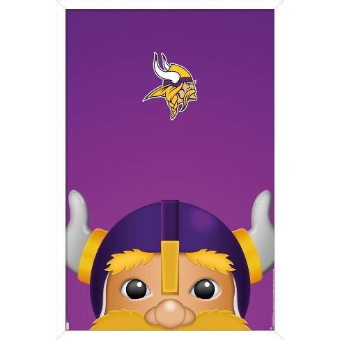 NFL Minnesota Vikings - Helmet 16 Wall Poster, 22.375 x 34 