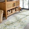 Martha Stewart Floral - MSRW189 - Indoor Power Loomed Machine Washable Skid-Resistant Rugs - 2 of 4
