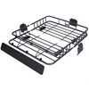 Universal Roof Rack Cargo Carrier Basket Rooftop Luggage Holder Carrier Basket For Camping Traveling - 2 of 4