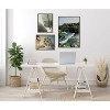 Kate & Laurel All Things Decor: 3-Piece Sylvie Canvas Art Set, Coastal Decor, Framed in USA - 3 of 4