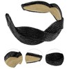 Unique Bargains Women's Fashion Straw Wide-side Headband 6.30"x2.17" 1 Pc - 3 of 4