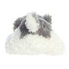 Aurora Medium Hollis Husky Playful Pretties Adorable Stuffed Animal Grey 10" - 4 of 4