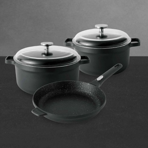 BergHOFF Cast Aluminum Cookware Set - Black, 5 pc - Harris Teeter