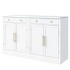 NicBex Modern Kitchen Pantry Sideboard Cabinet with Storage Drawer & Adjustable Shelves,Coffee Bar Buffet Cabinet for Kitchen,Dining Room - 2 of 4