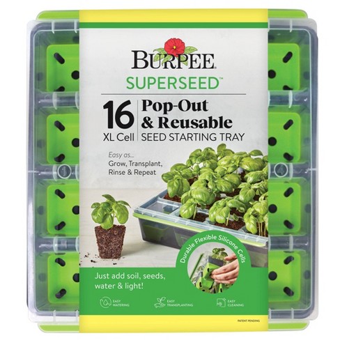 Burpee 16 Xl Cell Superseed Seed Starting Tray : Target