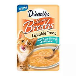 Hartz Broths Seafood Cat Treats Pouch - 1.4oz