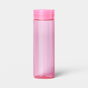 16 fl oz Clear Water Bottle Pink - dealworthy™ : Target