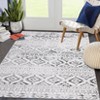 Machine Washable Area Rugs Ultra Thin Boho Vintage Geometric Throw Rugs Non Slip Foldable Floor Cover Stain Resistant Indoor Carpet - 2 of 4