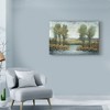 Trademark Fine Art -Tim Otoole 'Stream Side Ii' Canvas Art - 3 of 4