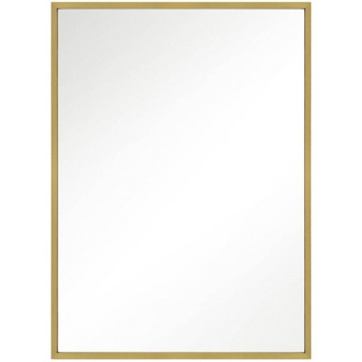 Generation Lighting Kit 24" x 36" Brass Rectangular Wall Mirror