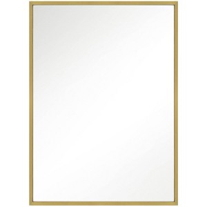 Generation Lighting Kit 24" x 36" Brass Rectangular Wall Mirror - 1 of 2