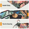 Deep Seat Cushions for Outdoor Furniture,Set of 2,Extra Thick 24"x24"x4",Tufted Low Back 22"x24"x6", Removable Patio Chair Cushions, Floral - 4 of 4
