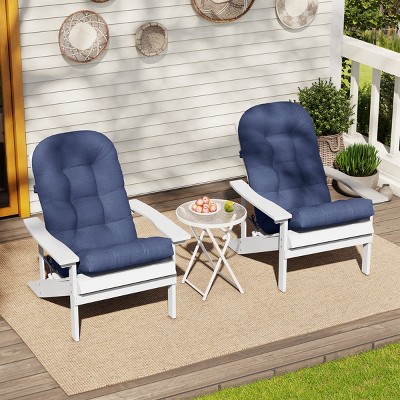 Crestlive Products Outdoor Adirondack Chair Cushion 50 inch Thickening Waterproof Fade Resistant