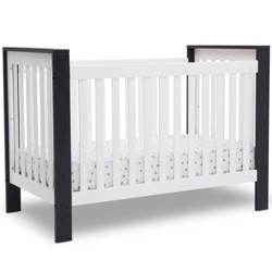 Delta Children Tribeca 4 In 1 Convertible Crib White Gray Target