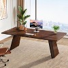 Tribesigns 70.9-Inch All Wood Executive Desk, Large Home Office Computer Desk - 4 of 4