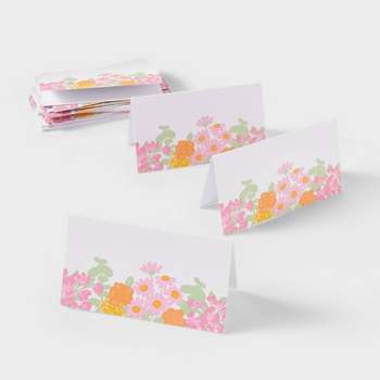 20ct Floral Place Cards - Spritz™