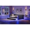 Full XL Upholstered Daybed with Trundle and LED for Bedroom or Guest Room - 4 of 4