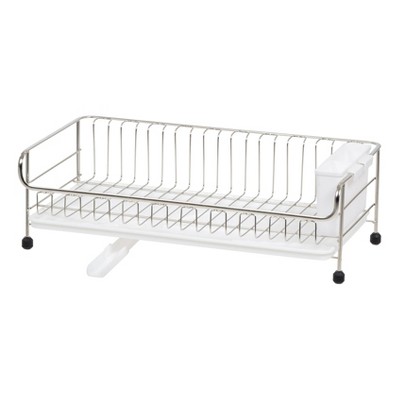 Small Steel Dish Drainer Brushed Nickel - Brightroom