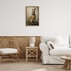 Stupell Industries Dark Rabbit Portrait Black Framed Floater Canvas Wall Art - 2 of 4