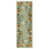 Washable Floral Area Rug Living Room Rug, Foldable Soft Indoor Carpet for Bedroom, Office & Dinning Room - 3 of 4