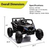 24V Kids Ride On UTV - Electric Off-Road Car with Remote Control, 200W Motors, LED Lights, Music, Enhanced Suspension, for Boys & Girls, - 2 of 4