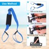 Unique Bargains Durable Portable Adjustable Carrying Beach Chair Straps - 4 of 4