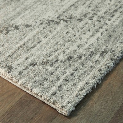 Sienna Moroccan Diamond 2'2" x 7' Runner Rug in Grey