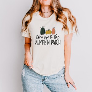 Simply Sage Market Take Me To The Pumpkin Patch Short Sleeve Tee - 1 of 4