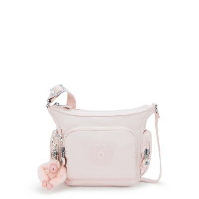Gabb Metallic Crossbody Bag - Pink Shine | Kipling