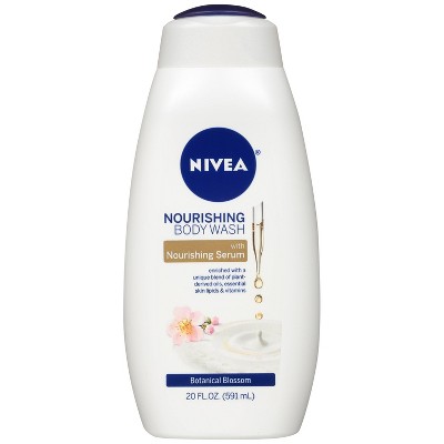 Nivea Nourishing Botanic Blossom Body Wash - 20oz