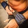 WOD Nation Wrist Wraps & Straps for Gym & Weightlifting (18 inch), Gym Wrist Straps Support for Women & Men - Black/DK Blue - 4 of 4