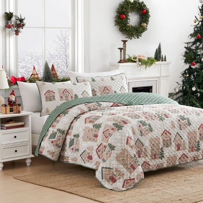 Avanti Linens Gingerbread King Quilt Set