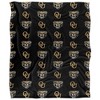 Oakland University Logo Pattern Silky 50x60 Blanket, 1 Sided - 2 of 4