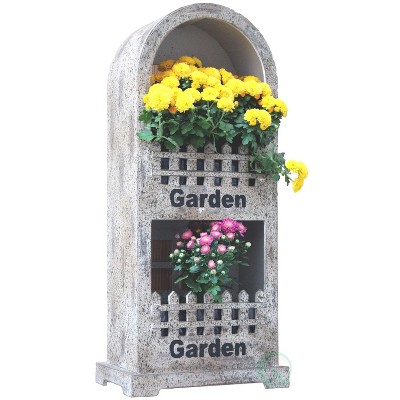 Gardenised Decorative Wall or Floor Garden Planter for Indoor or Outdoor Plants