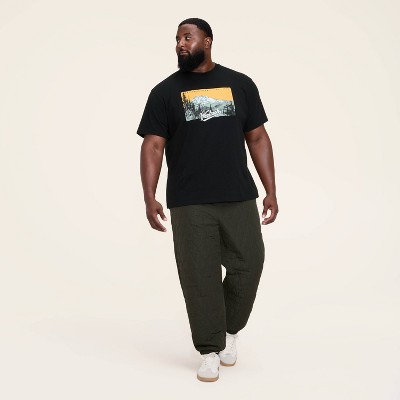 Adult National Parks Graphic Print Short Sleeve Crewneck T-Shirt - Woolrich x Target Black
