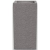 Vioscapes Square Coffee Bean Husk & Recycled Plastic Outdoor Planter Box Gray 4.7"x4.7" - 2 of 4