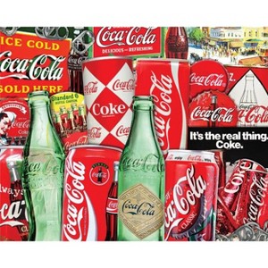 Coca-Cola Then and Now 1000 Piece Jigsaw Puzzle - 1 of 3